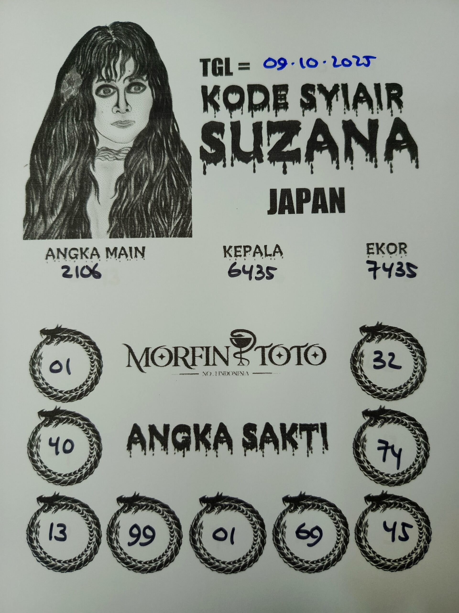 SYAIR TOGEL SUZANA JAPAN 09 OKTOBER 2025