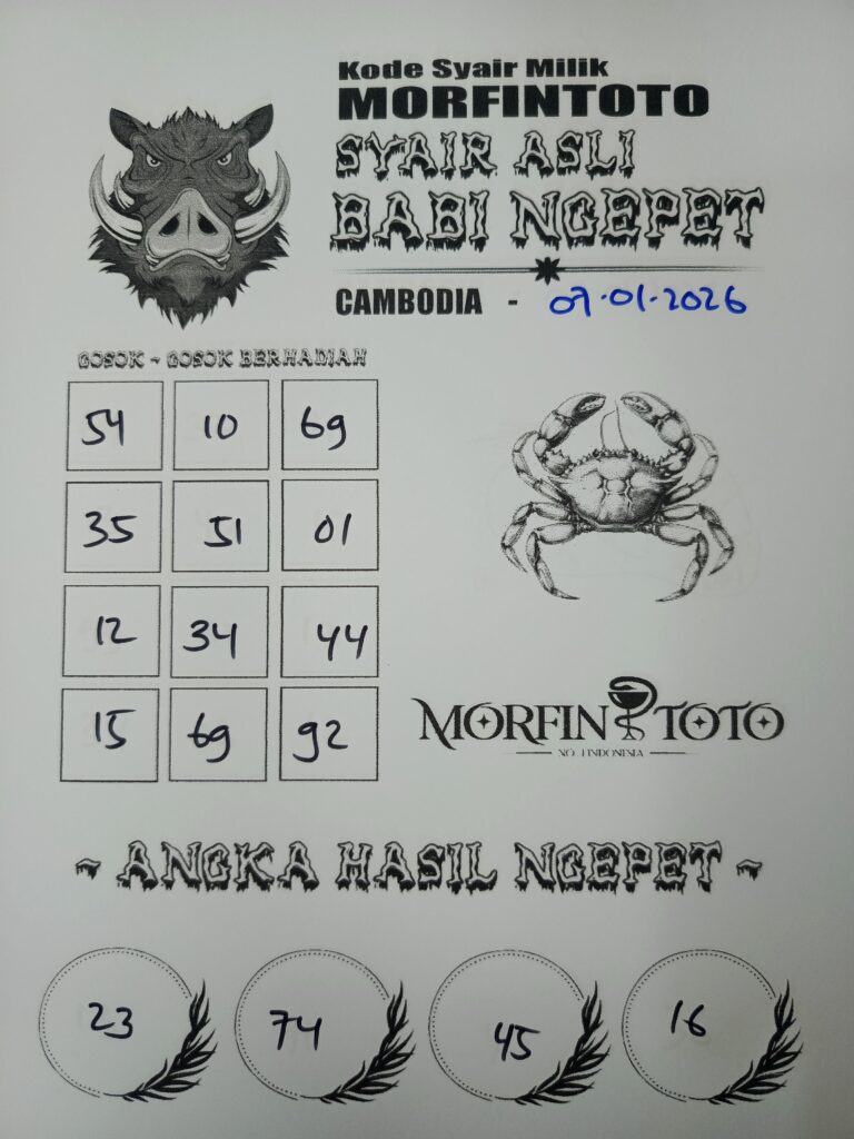 SYAIR TOGEL BABI NGEPET JAPAN 07 JANUARI 2026