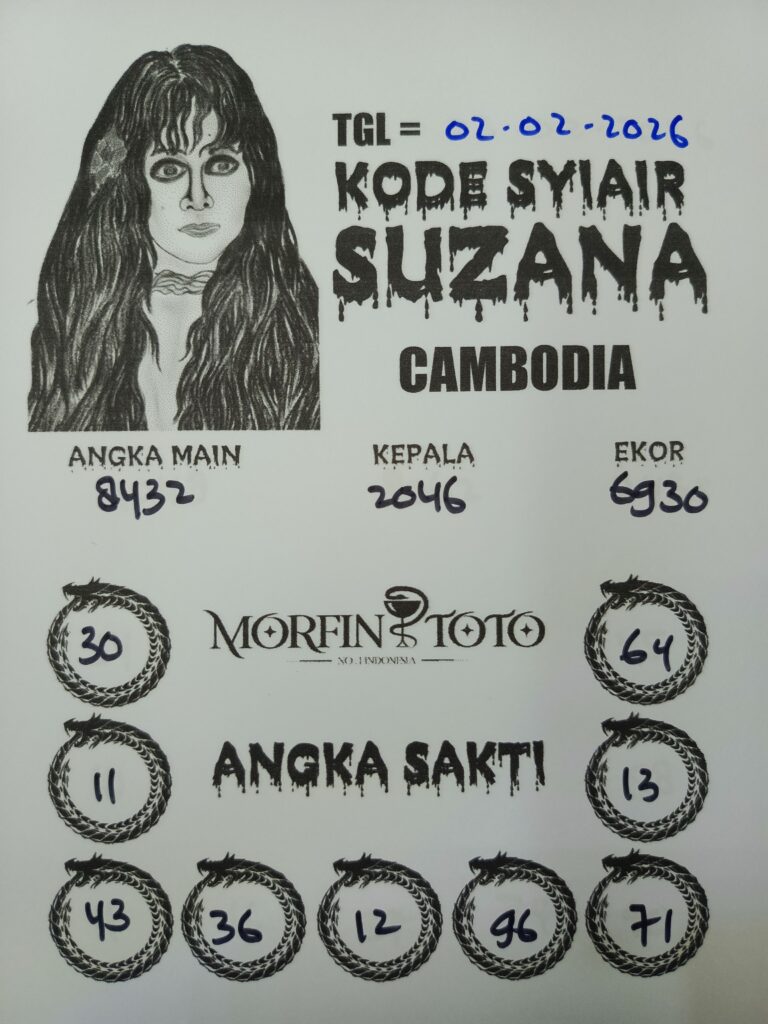 SYAIR TOGEL SUZANA CAMBODIA 02 FEBRUARI 2026