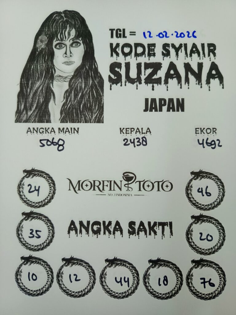 SYAIR TOGEL SUZANA JAPAN 12 FEBRUARI 2026