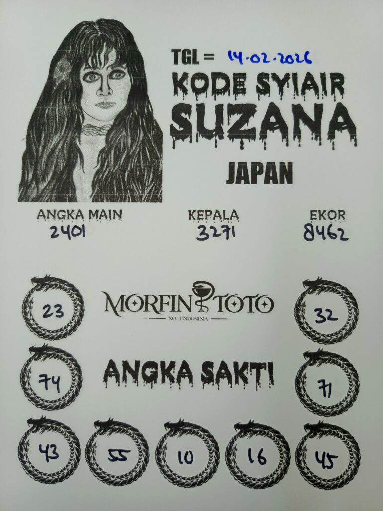 SYAIR TOGEL SUZANA JAPAN 14 FEBRUARI 2026