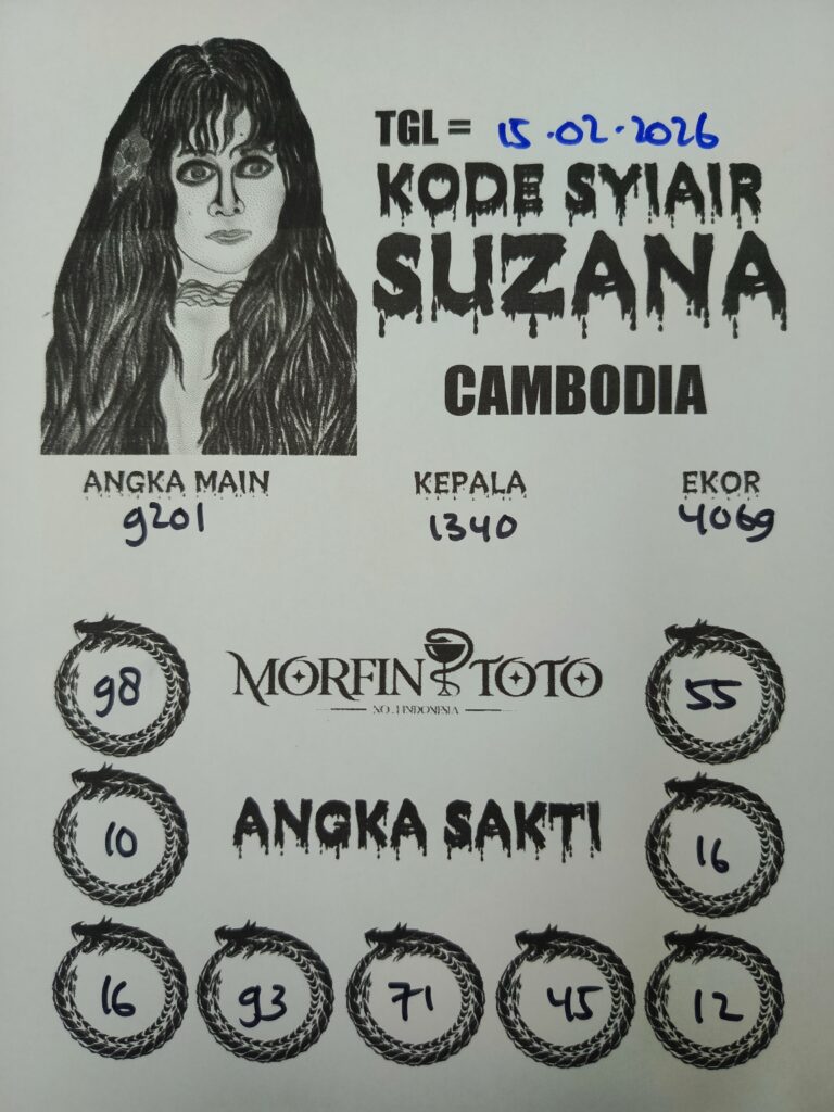SYAIR TOGEL SUZANA CAMBODIA 15 FEBRUARI 2026