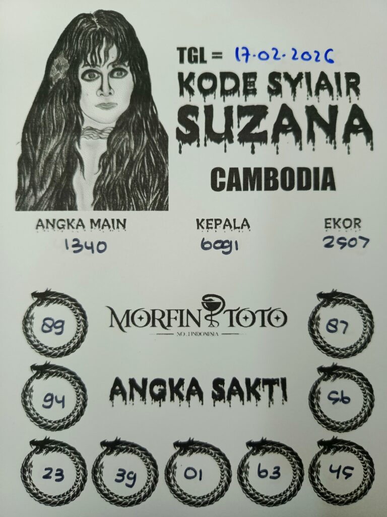 SYAIR TOGEL SUZANA CAMBODIA 17 FEBRUARI 2026